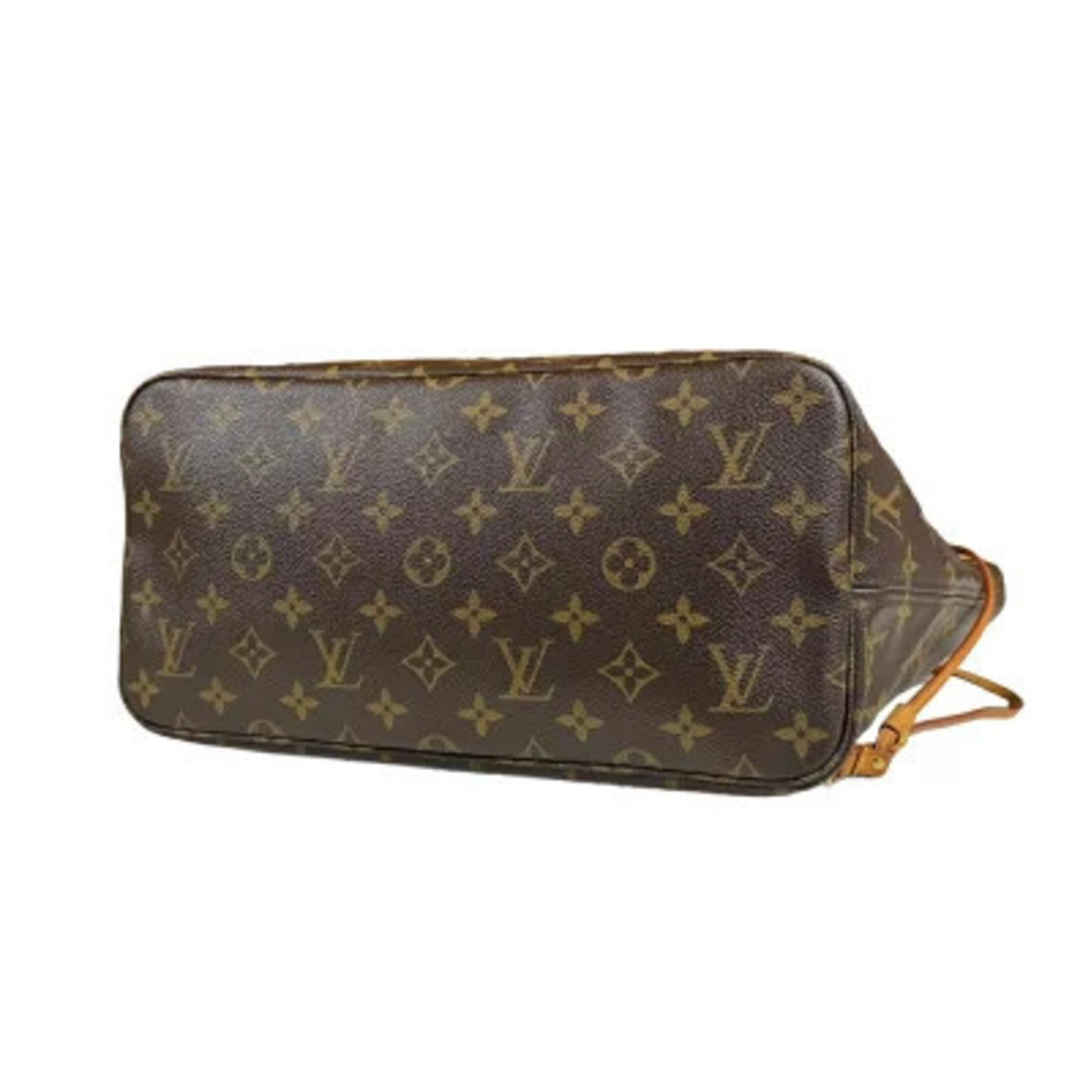 Louis Vuitton Monogram Tote Neverfull Canvas Brown Bag - Picture 5 of 8